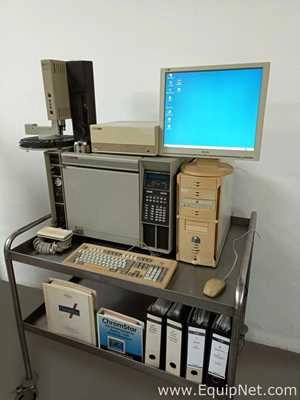 Hewlett Packard 5890 Series II Gas Chromatograph -GC