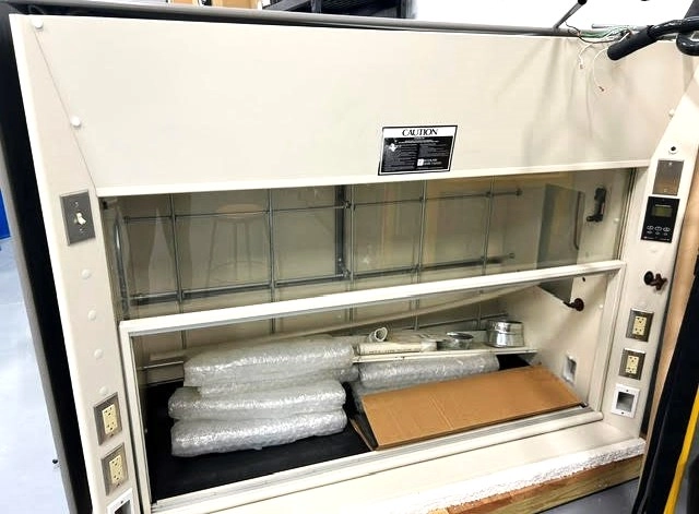 Kewaunee Supreme Air H50 6-Ft Fume Hood with Racking and Base Cabinets
