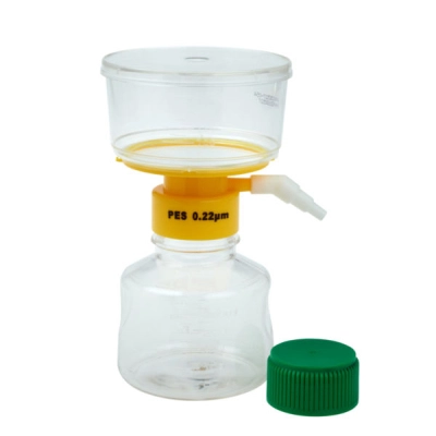 Celltreat 250mL Filter System, PES Filter Material, 0.22&mu;m, 75mm, Sterile 1/Bag, 12/Cs 229706