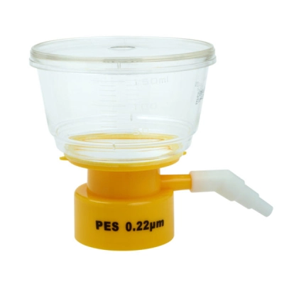 Celltreat 150mL Bottle Top Filter, PES Filter Material, 0.22&mu;m, 50mm, Sterile 1/Bag, 24/Cs 229715