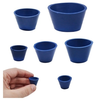 Eisco 7 Piece Filter Adapter Tapered Cones Set - Designed For Use With Buchner Funnels - Labs CH0421