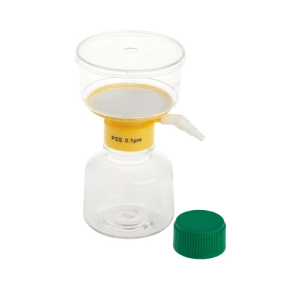 Celltreat 250mL Filter System, PES Filter Material, 0.10&mu;m, 75mm, Sterile 1/Bag, 12/Cs 229722