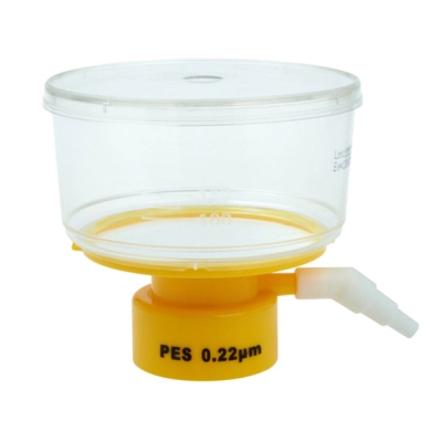 Celltreat 250mL Bottle Top Filter, PES Filter Material, 0.22&mu;m, 75mm, Sterile 1/Bag, 24/Cs 229716