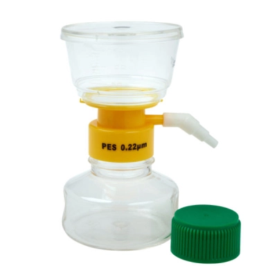 Celltreat 150mL Filter System, PES Filter Material, 0.22&mu;m, 50mm, Sterile 1/Bag, 12/Cs 229705