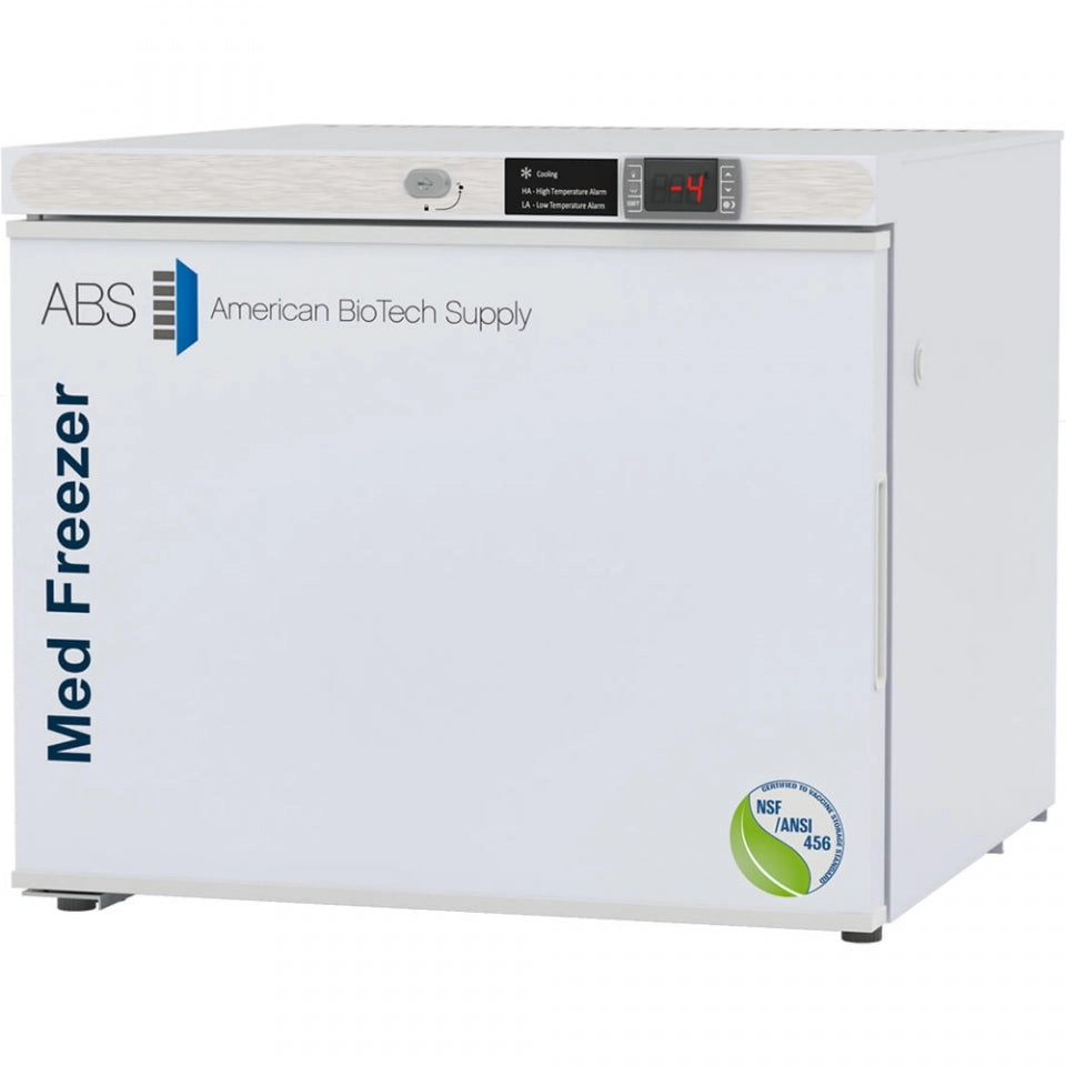 ABS Vaccine Countertop Freezer, 1.7 Cu.Ft., NSF/ANSI 456 Certified # PH-ABT-NSF-UCFS-0120