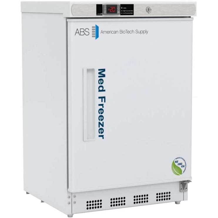 ABS Undercounter Vaccine Freezer, 4.2 Cu.Ft., NSF/ANSI 456 Certified # PH-ABT-NSF-UCBI-0420