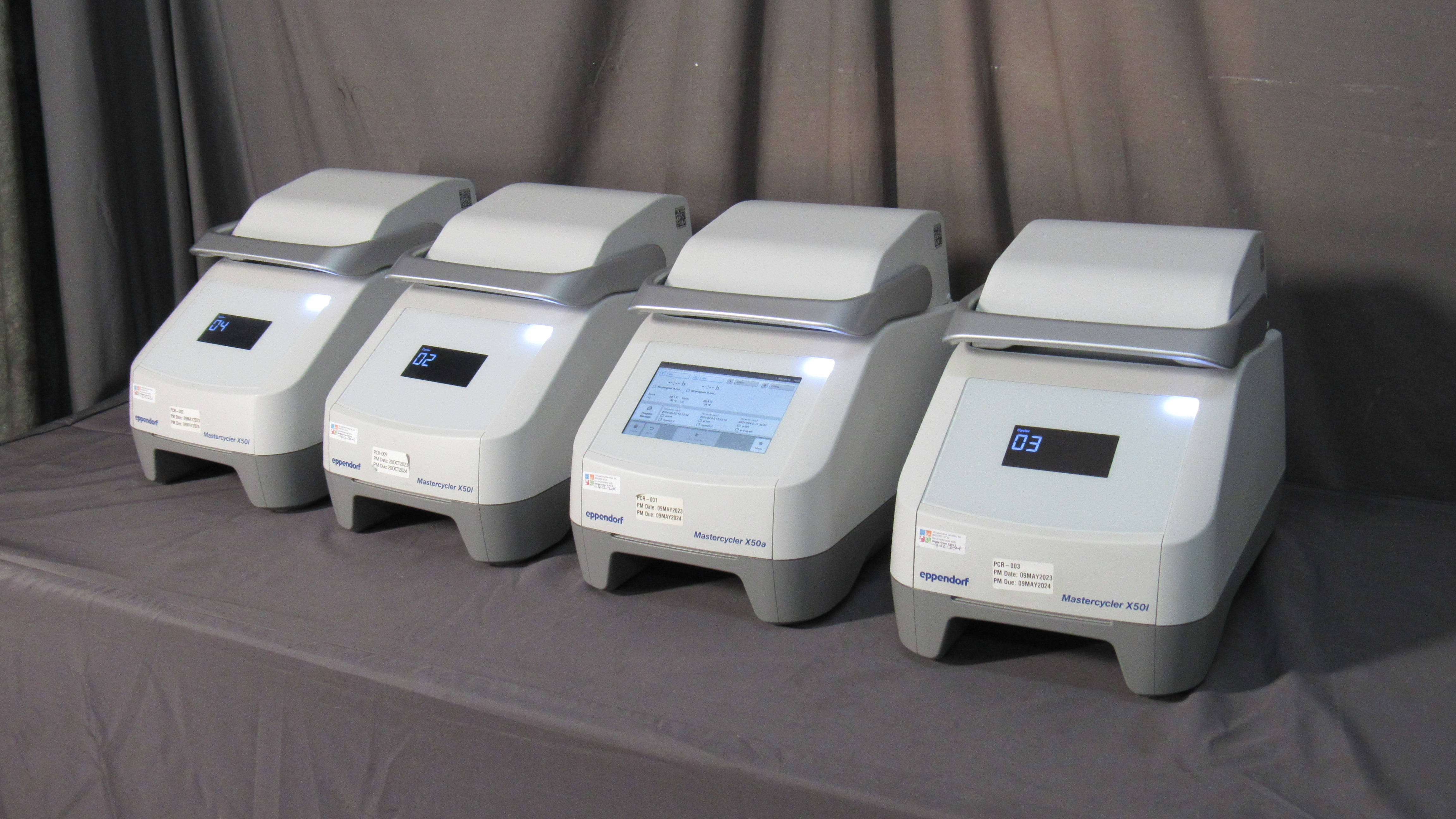 Eppendorf Mastercycler X50a Touch Screen PCR Thermal Cycler & 3x X50i Satellites