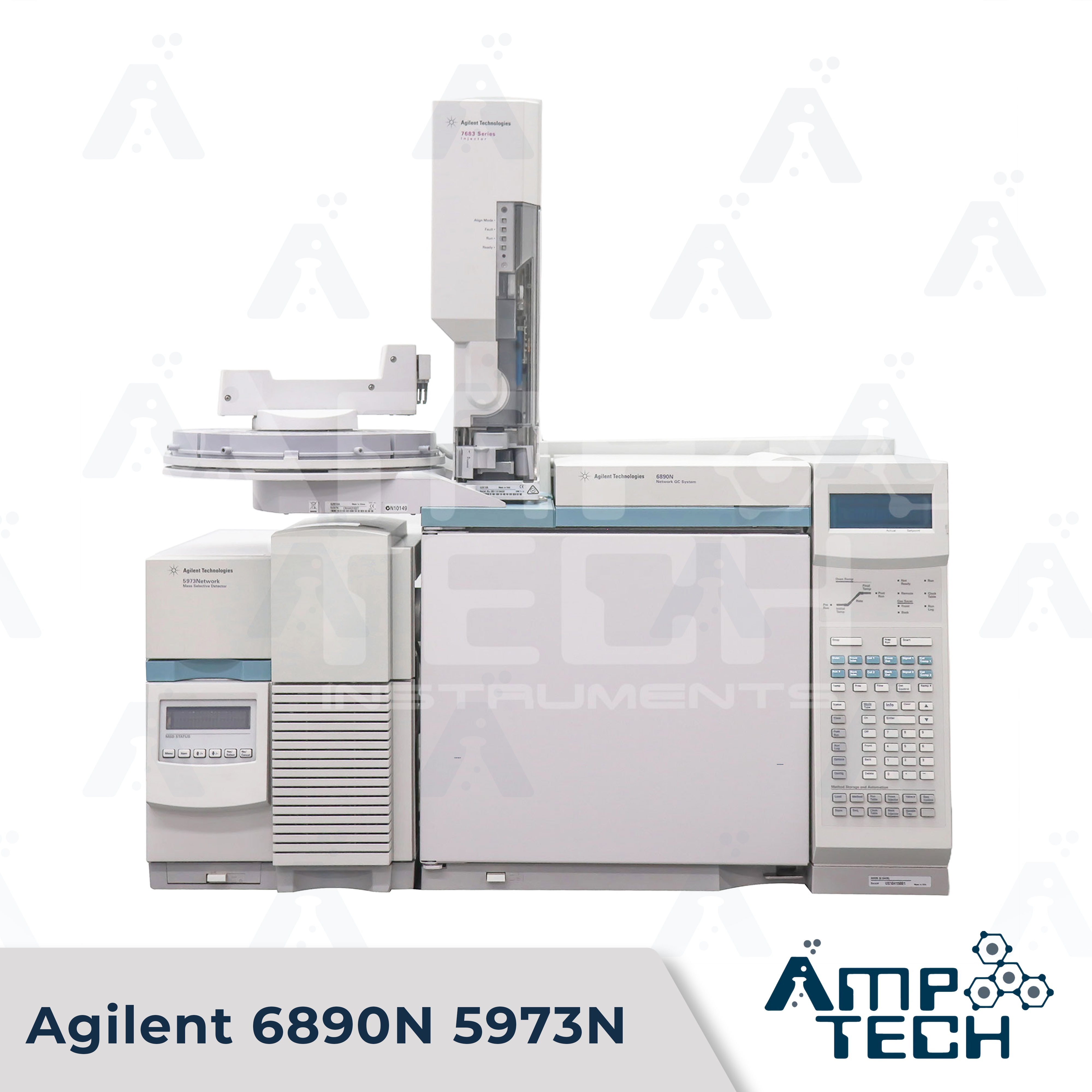 Agilent 5973N Diffusion Pump MS with 6890 GC & Autosampler