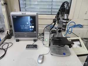 Lot 358 Listing# 877215 Keyence VHX500F Digital Microscope with VHX-S15 Profile Measurement Unit and Keyence Controller