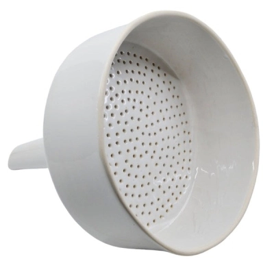 Eisco Buchner Funnel, 20cm - Porcelain - Straight Sides, Perforated Plate CH0462H