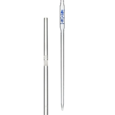 Eisco Volumetric Pipette, 5mL - Class A - Blue Markings - White Coded - Eisco Labs CH0559C