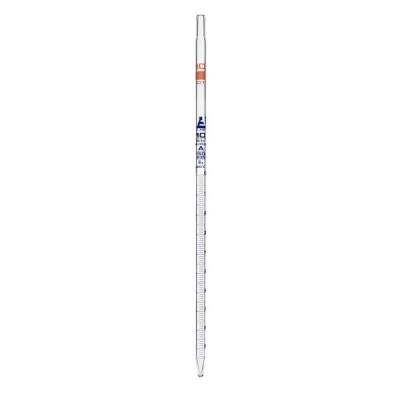 Eisco Serological Pipette, 10ml - Class A, Tolerance &plusmn;0.050ml - Borosilicate 3.3 Glass CH0573D