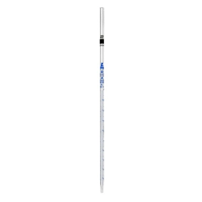 Eisco Serological Pipette, 2ml - Class A, Tolerance &plusmn;0.010ml - Borosilicate 3.3 Glass CH0573B