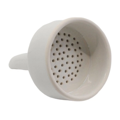 Eisco Buchner Funnel, 7.5cm - Porcelain - Straight Sides, Perforated Plate CH0462D