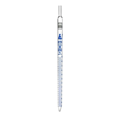 Eisco Serological Pipette, 25ml - Class B, Tolerance &plusmn;0.200ml - Borosilicate 3.3 Glass CH0572H