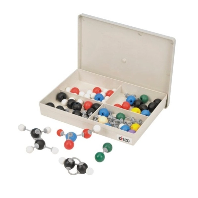 Eisco Basic Inorganic and Organic Chemistry Molecular Model Set, 64 Pieces CH0609