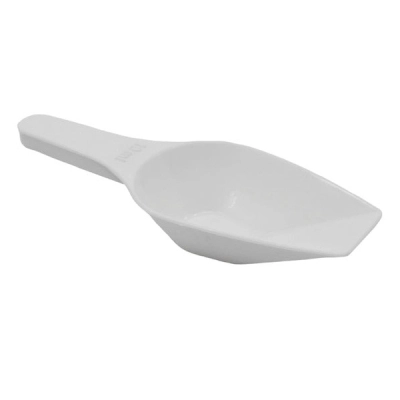 Eisco Scoop, 10ml (0.3oz) - Polypropylene - Flat Bottom, Excellent for Measuring and Weighing CH0461C