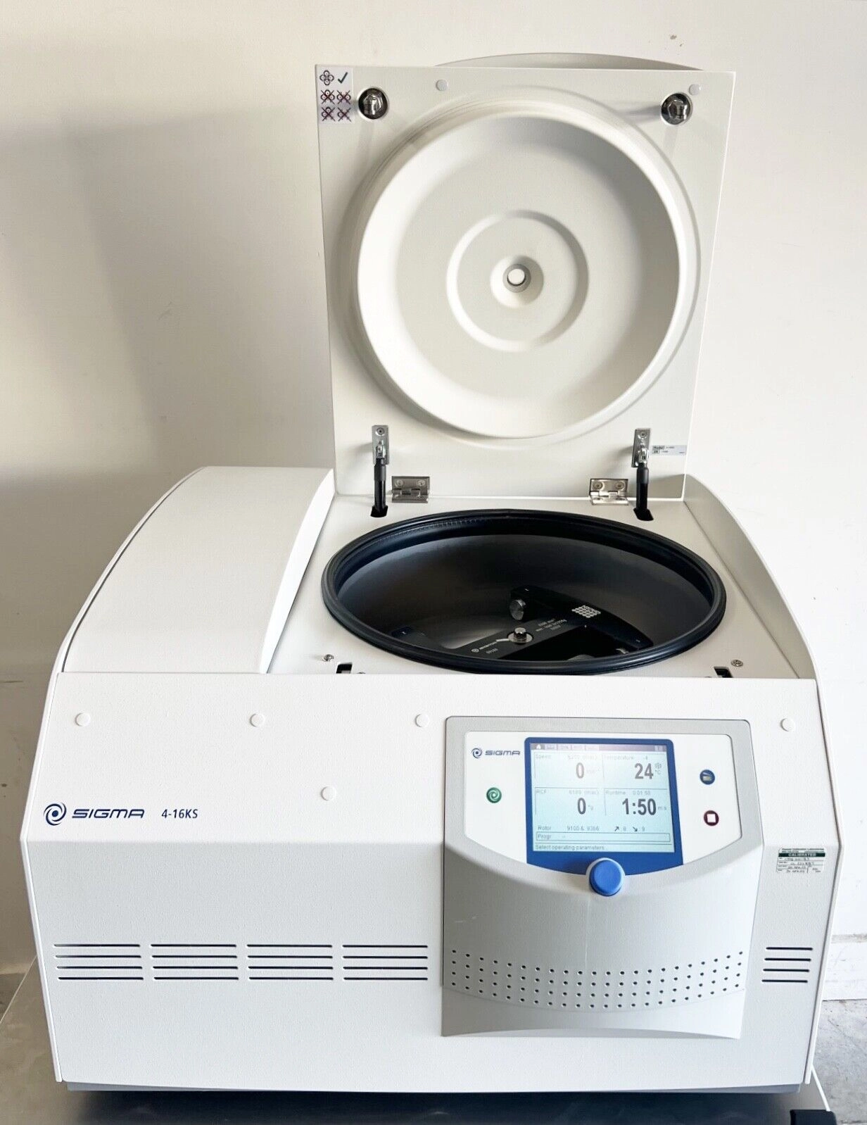 Sigma Qiagen Refrigerated Centrifuge Model 4-16KS 