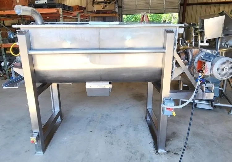 36 Cu.Ft. Sanitary Stainless Steel Ribbon Blender