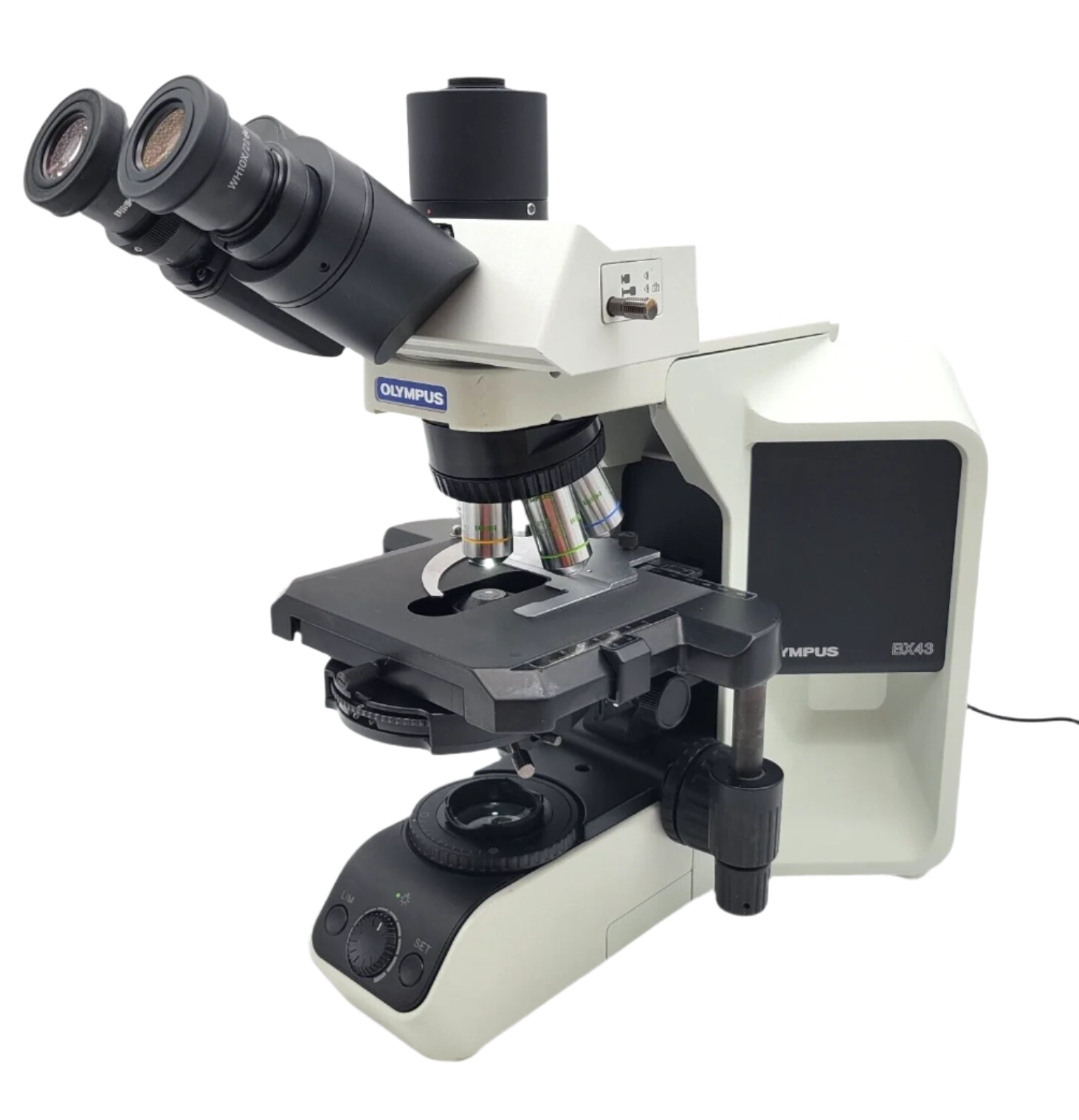 Olympus Microscope BX43 LED with Phase Contrast and Trinocular Head