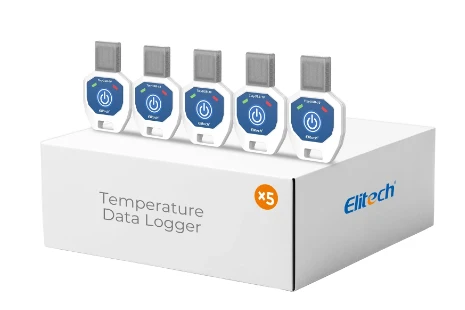 Elitech  Single Use Temperature Data Logger 90 Days, TinyUSB-10 (5Pack)