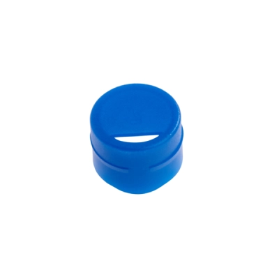 Celltreat Cap Insert for CF Cryogenic Vials, Blue, Non-Sterile 500/Cs 229934