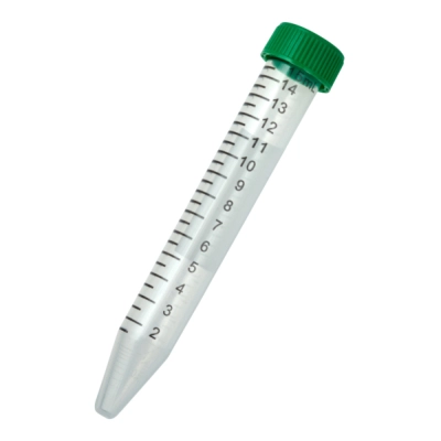 Celltreat 15mL Centrifuge Tube - Plastic Rack, Sterile 300/Cs 229418