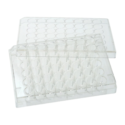 Celltreat 48 Well Tissue Culture Plate with Lid, Individual, Sterile 100/Cs 229148