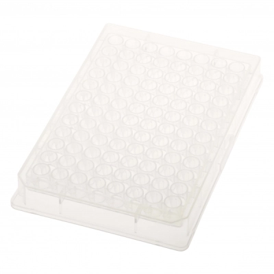 Celltreat 96 Well Plate, 0.4mL, PP, Round Well, Round Bottom, Non-Sterile 50/Cs 229576