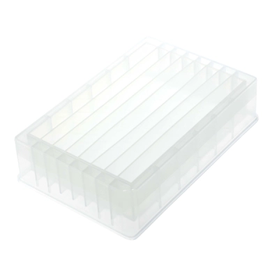 Celltreat Multiple Cavity Reagent Reservoir, 8 Well, Trough Bottom, PP, Sterile 25/Cs 229565