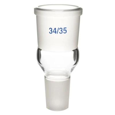 Eisco Expansion Adapter, 34/35 Socket Size, 29/32 Cone Size, Borosilicate Glass - Labs CH0820H