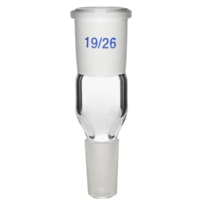 Eisco Expansion Adapter, 19/26 Socket Size, 14/23 Cone Size, Borosilicate Glass - Labs CH0820A