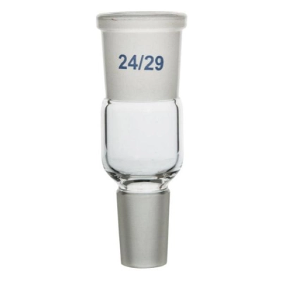 Eisco Expansion Adapter, 24/29 Socket Size, 14/23 Cone Size, Borosilicate Glass - Labs CH0820B