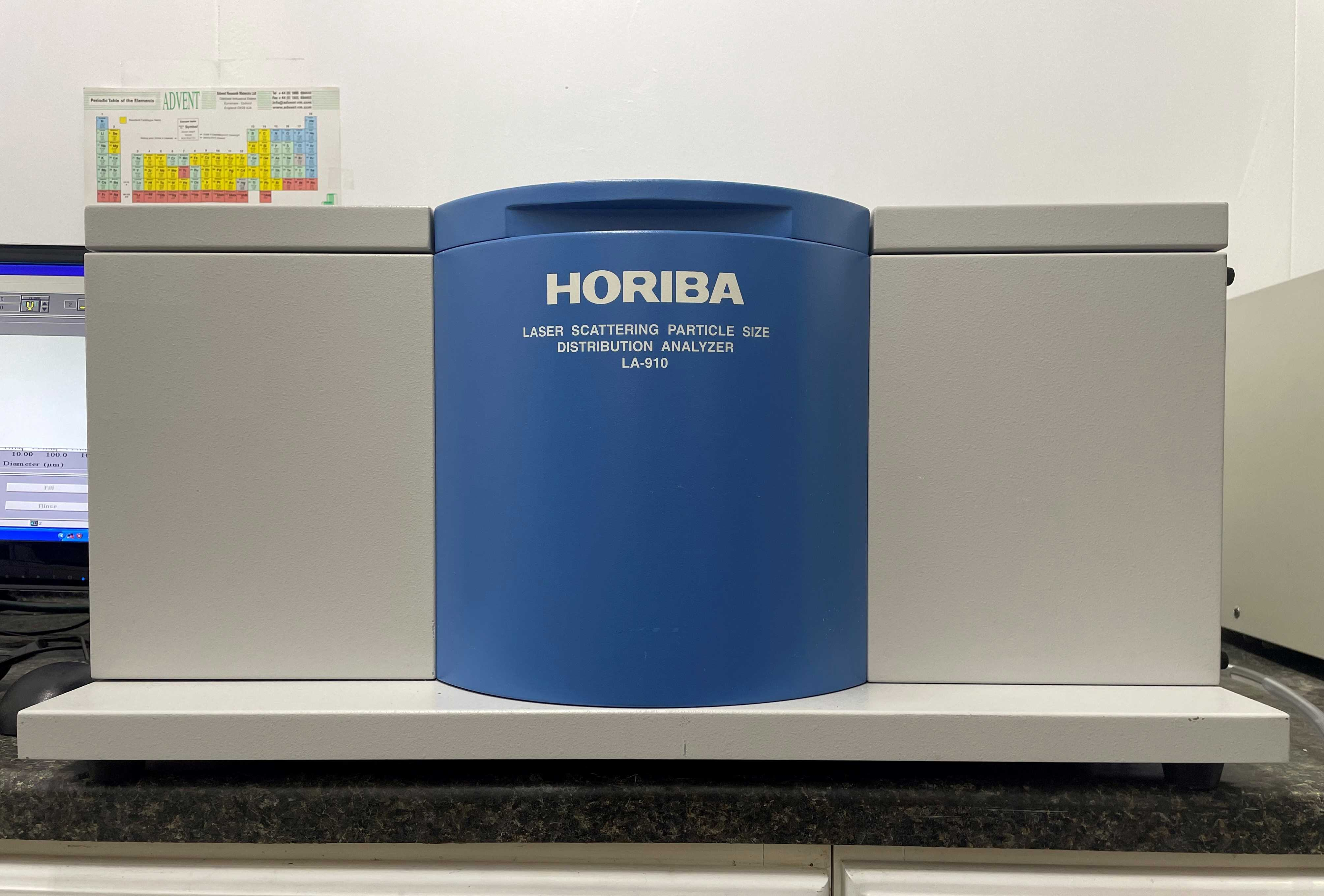 Horiba LA-910 Particle Size Analyzer (20 nm to 1,000 µm) in Great Cosmetic and Working Conditions