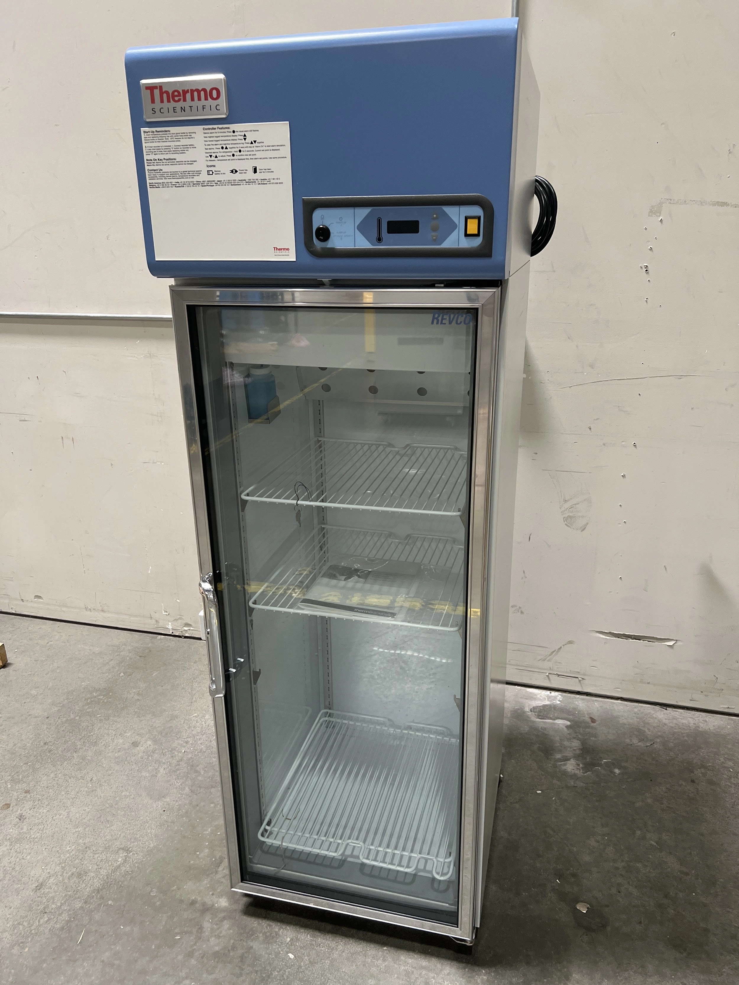 Thermo Scientific RGL1204A Revco High-Performance Lab Refrigerator +2 to +8&deg;C