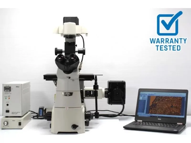 Nikon Eclipse Ti-U Inverted Fluorescence Microscope Pred Ti2-U