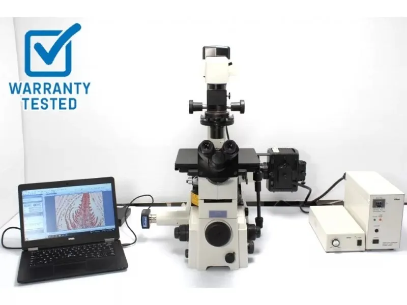 Nikon Eclipse TE2000-U Inverted Fluorescence Microscope Pred Ti2-U