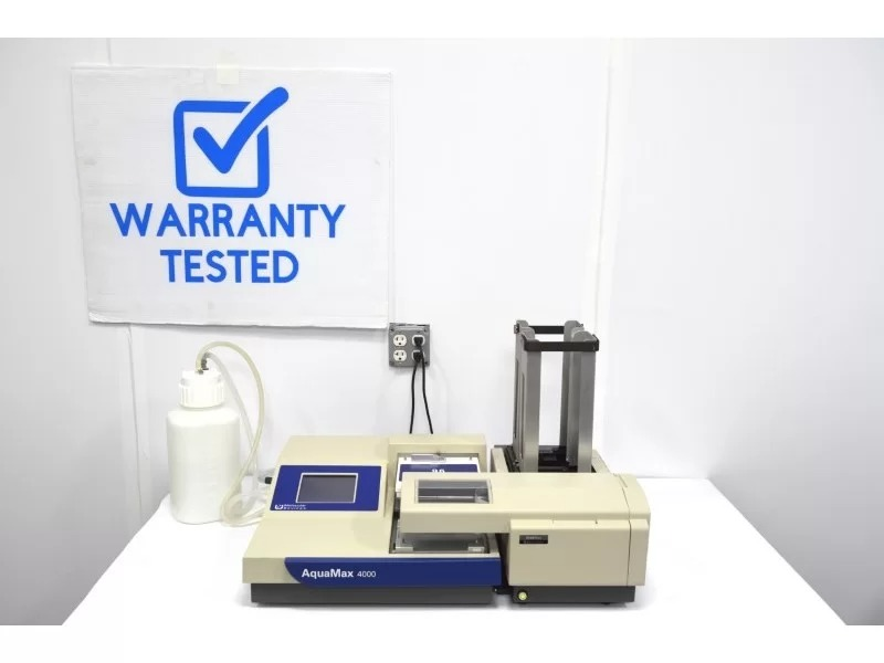 Molecular Devices AquaMax 4000 Microplate Washer AQ4K w/ 96 Well Wash Head, StakMax Stacker