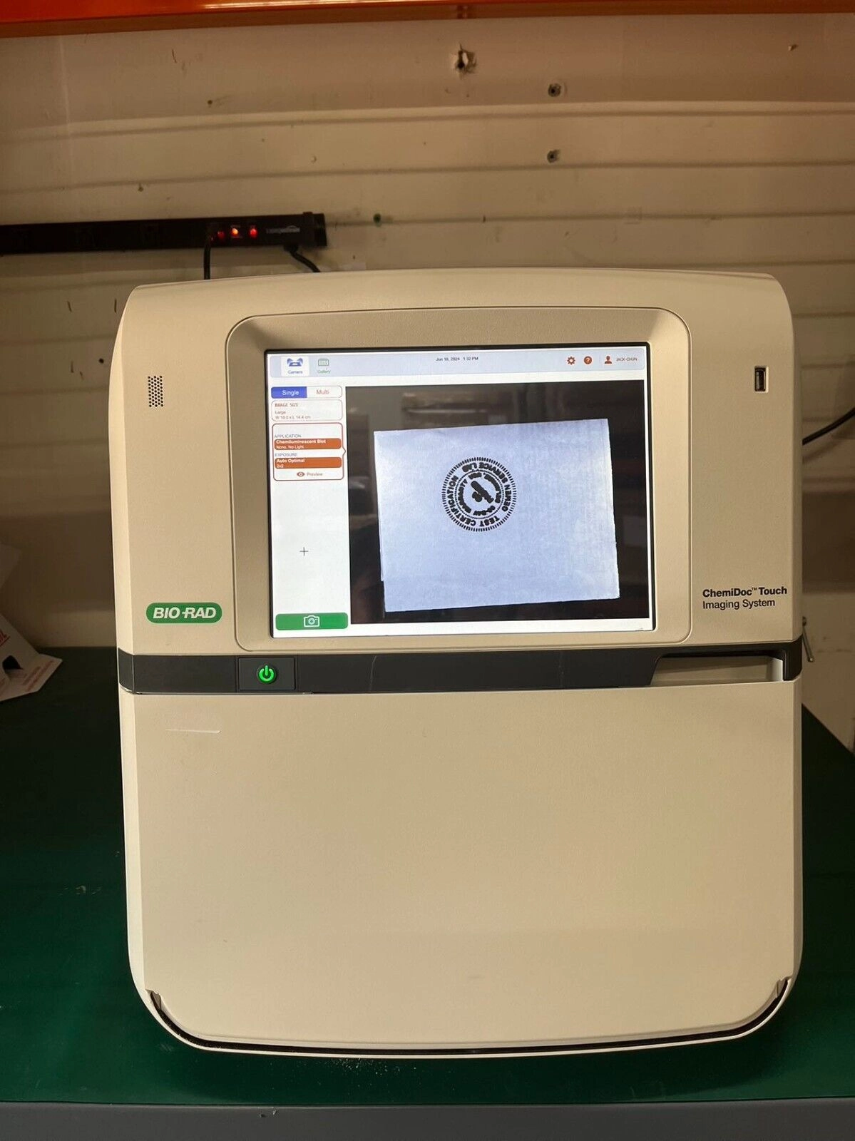 BioRad ChemiDoc Touch Imaging System with waranty 