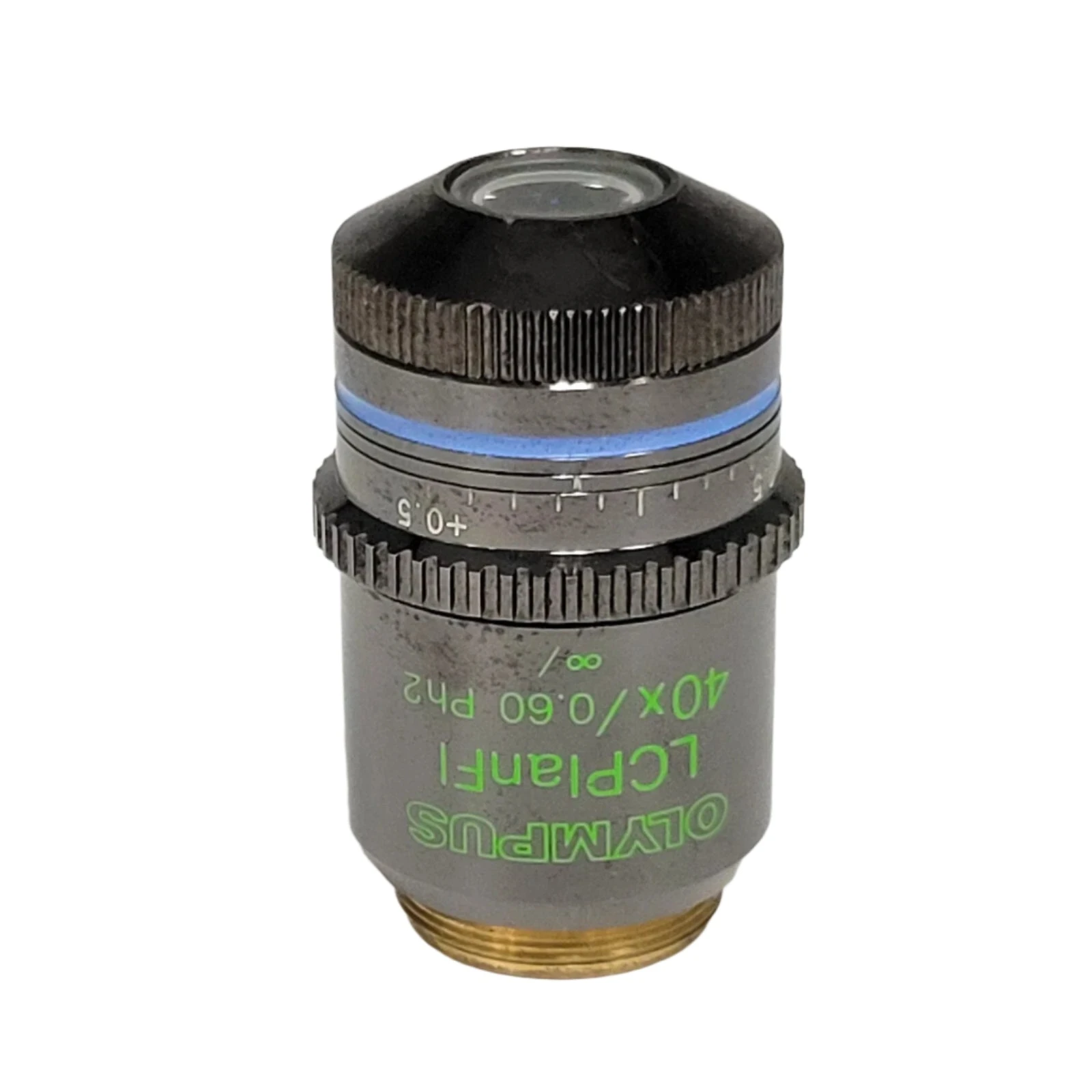 Olympus Microscope Objective LCPlanFl 40x Ph2 Phase Contrast