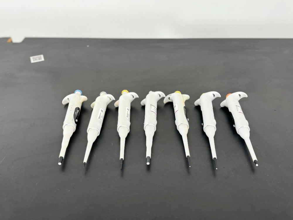 Sartorius Mline Single Channel Pipettes - Quantity 7