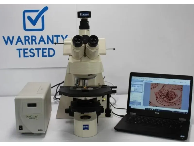 Zeiss Axioplan 2 Upright Metal Halide Fluorescence Microscope (New Filters) Pred Axioscope 5