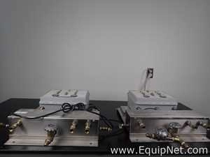 Lot Of 2 MVE Automated Liquid Nitrogen LNE Supply Tank Switch