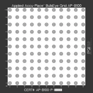 Accu-Place Bullseye / Recognition Grid (AP-B100-CG)