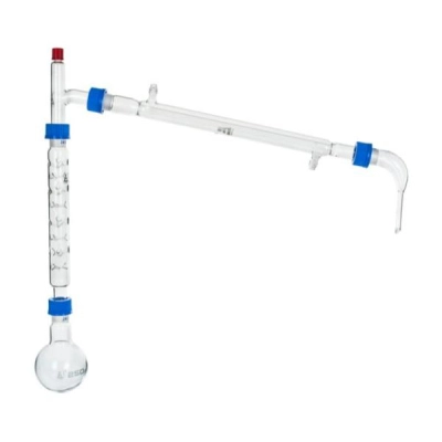 Eisco Fractional Distillation Set 4 Pieces - 24/29 Joints - 250ml Flask, Vigrex Column - Labs CH1030