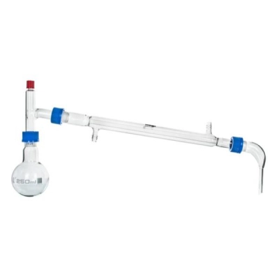 Eisco Simple Distillation Set, Size 24/29 Joints, 4 Pieces, Borosilicate Glass - Labs CH1026