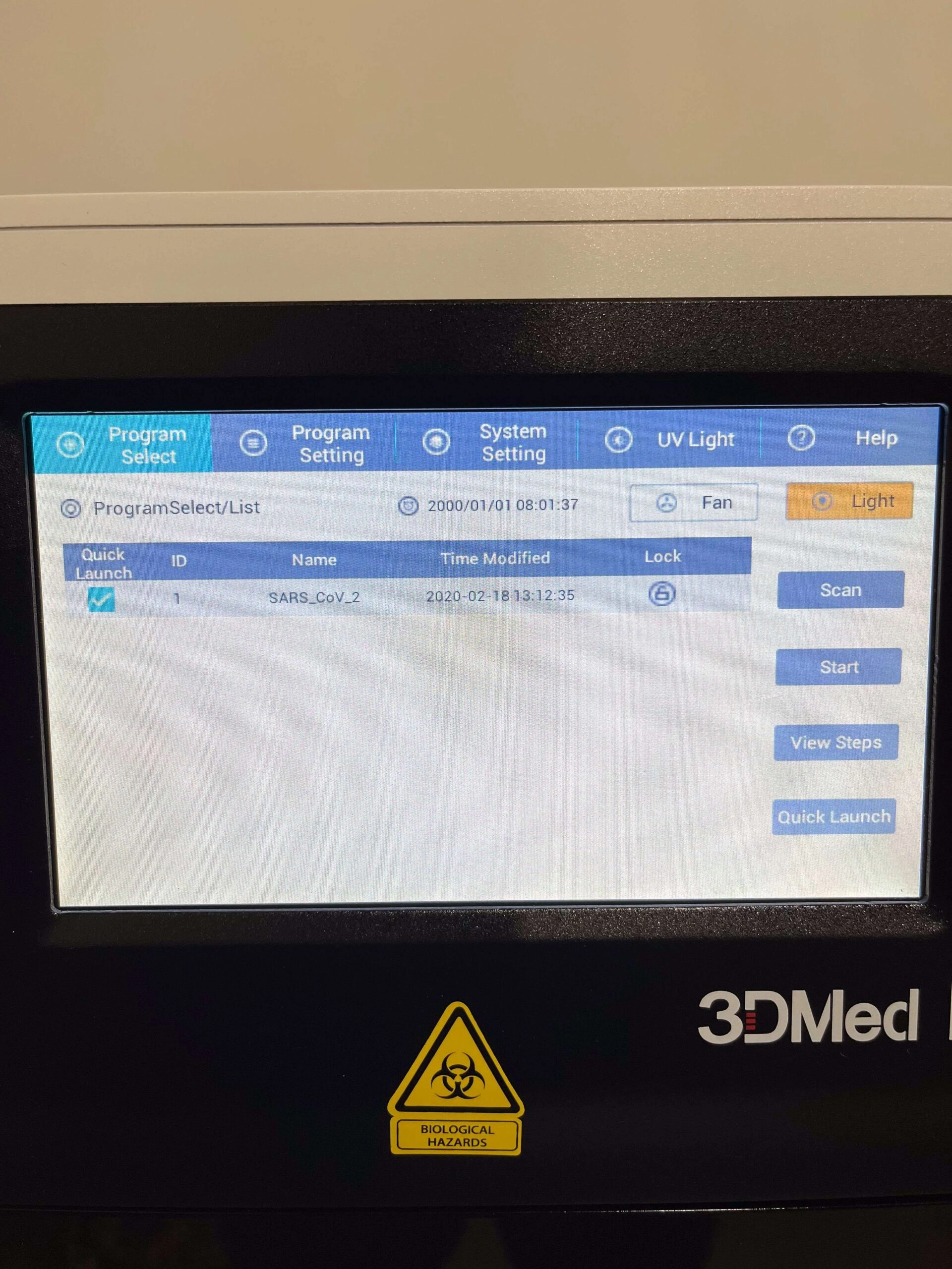 3DMed Automated Nucleic Acid Extraction System ANDiS 350 | LabX.com