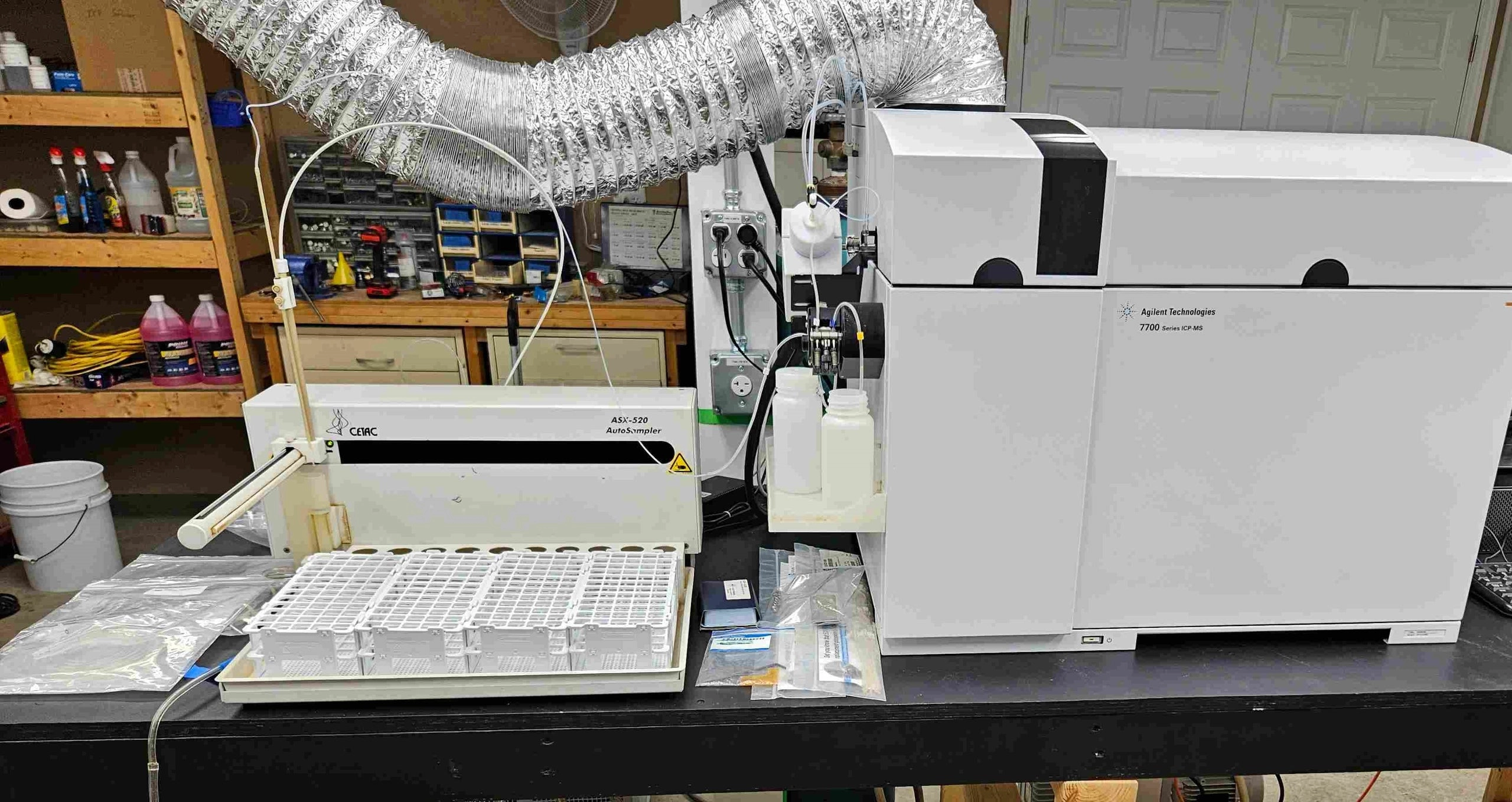 Agilent  7700 ICP-MS with Cetac Autosampler, Tested and Working