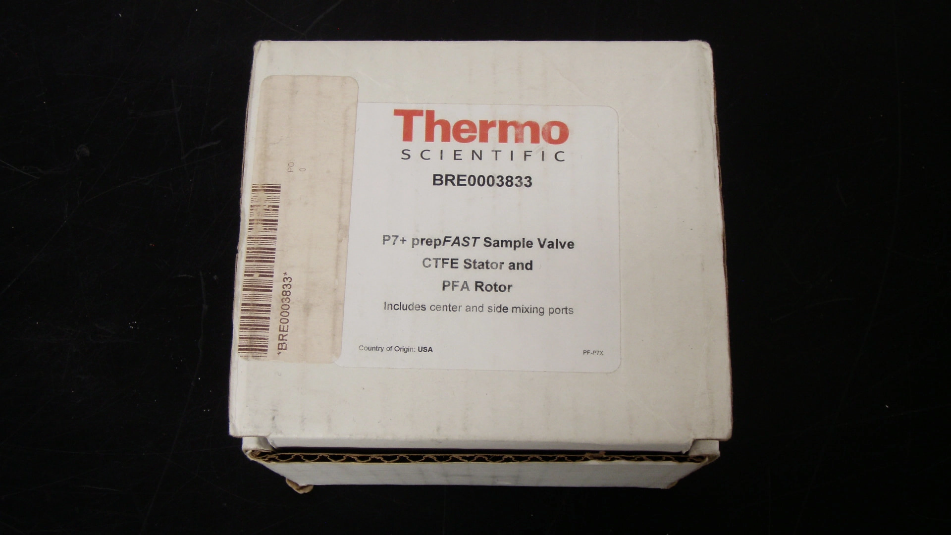 Thermo Scientific  BRE0003833, P7 + prepFAST Sample Valve, CTFE Stator and PFA Rotor, Open Box!