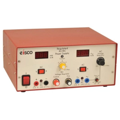 Eisco Power Supplies Low Voltage AC/DC Regulated0-24V, 6A With Digital Display EPRHC08019